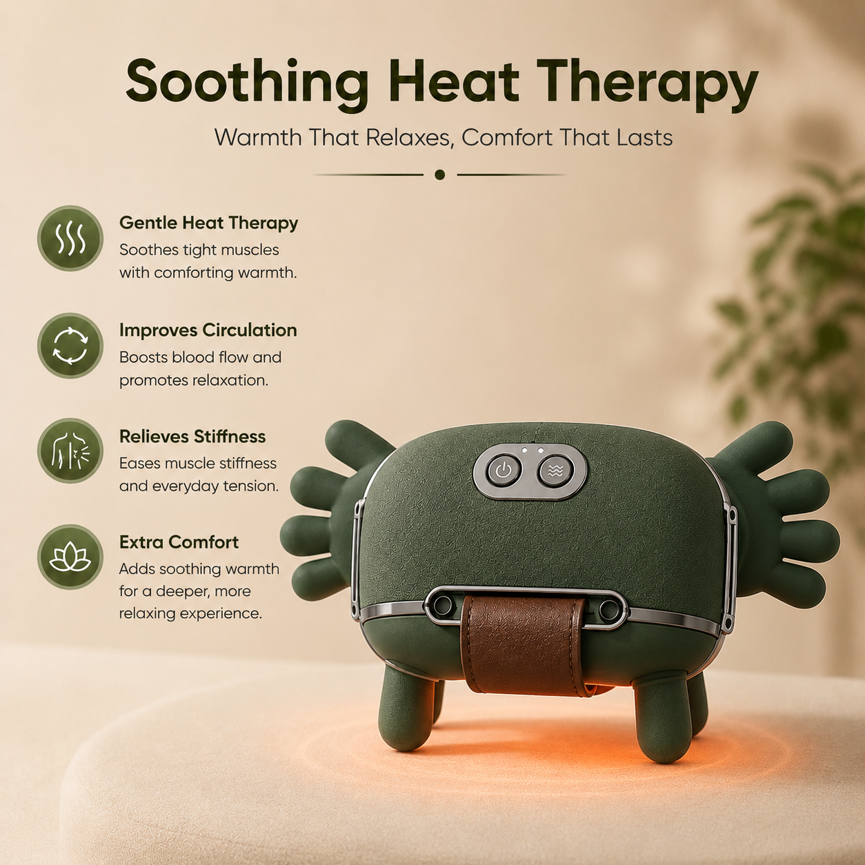 Portable Massager For Neck, Shoulders & Back bone