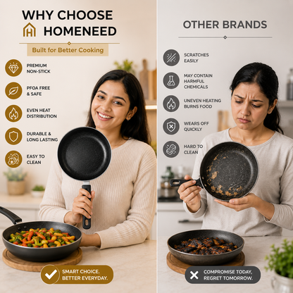 20CM Premium Non-Stick Frying Pan with Durable Metal Body