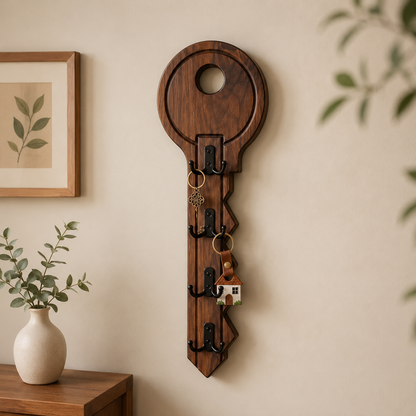 Luxury Wooden Key Holder for Wall