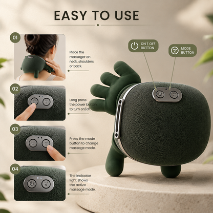Portable Massager For Neck, Shoulders & Back bone