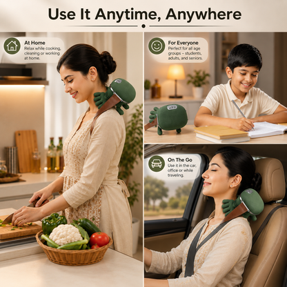 Portable Massager For Neck, Shoulders & Back bone