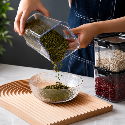 Multipurpose Square Airtight Container Jar