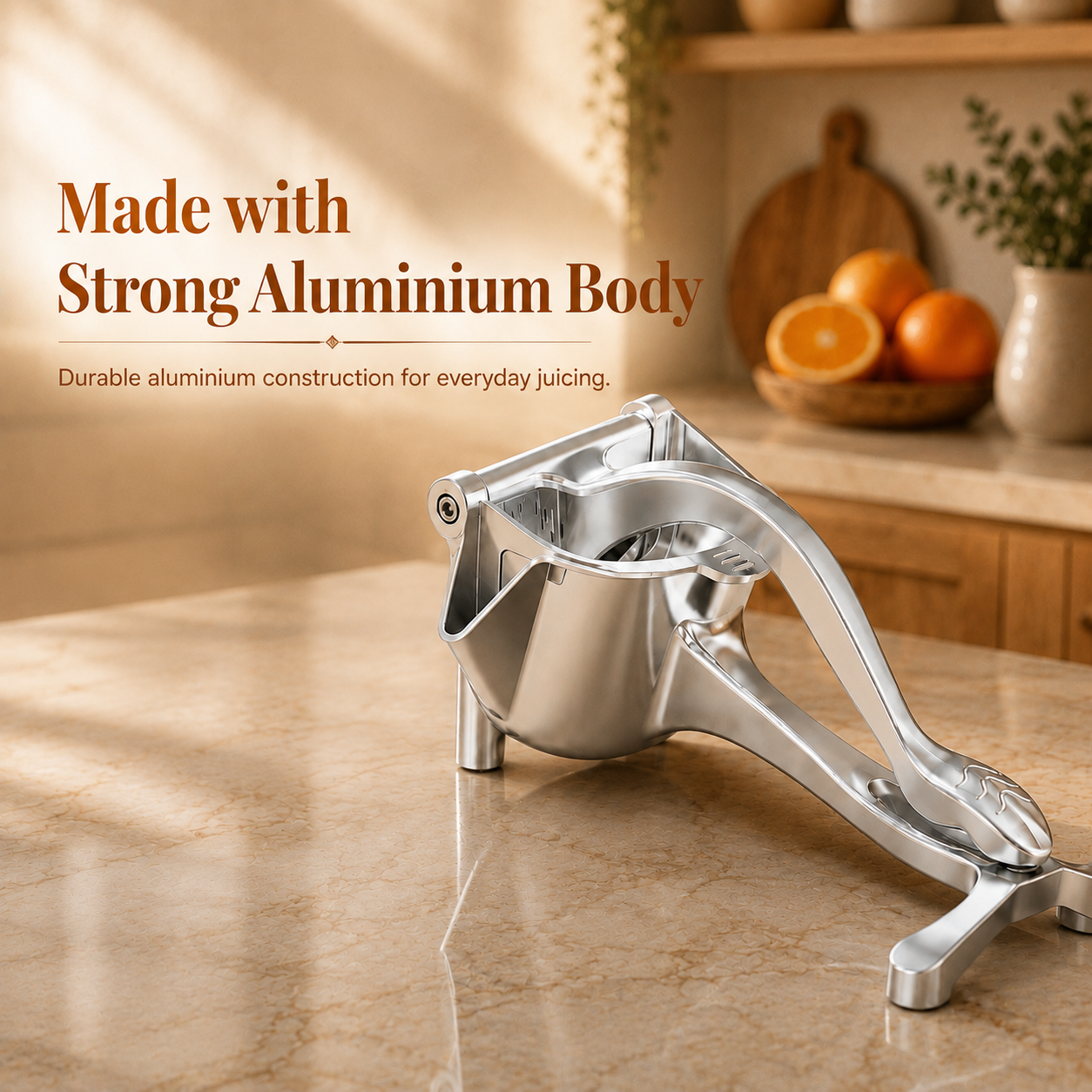 Aluminium Hand Press Fruit Juicer