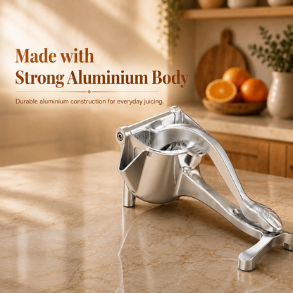 Aluminium Hand Press Fruit Juicer