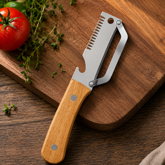 Multifunctional Peeler Knife with Bottle Opener