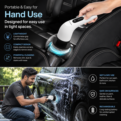 9 in 1 Electric Spin Scrubber